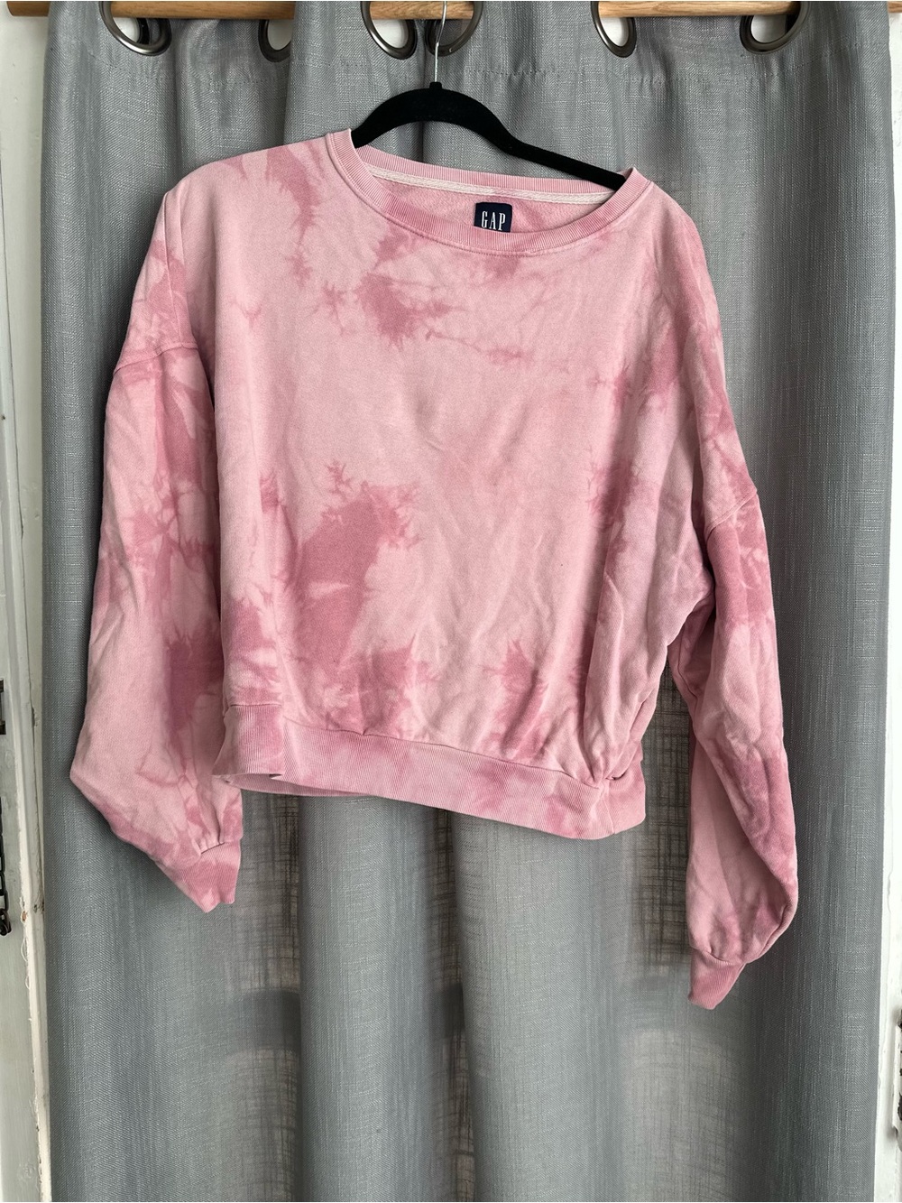 GAP Blush Pink Tie-Dye Top